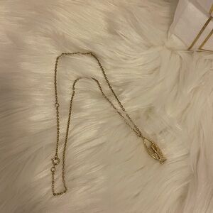 VINTAGE  gold tone phoenix bird Necklace by: Sarah Coventry 1979